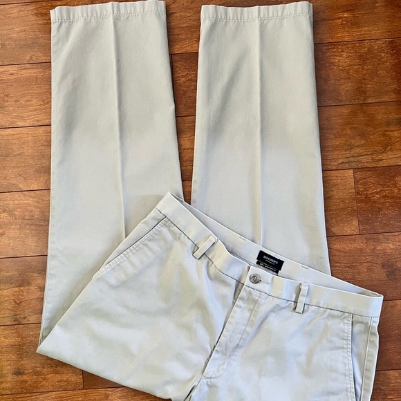 Dockers D2 Straight Fit 100% Cotton Khaki Pants Size 36 x 32 - Picture 9 of 12